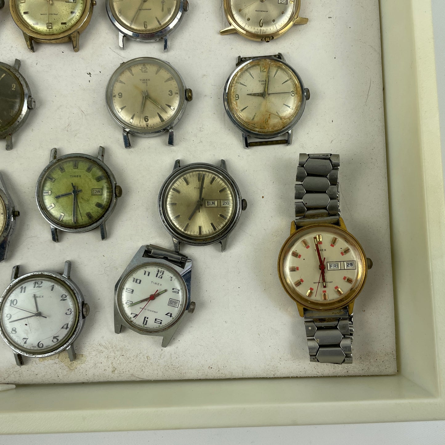 Oct Lot 79- Men’s Timex Mechanical Wristwatches