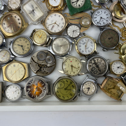 Oct Lot 49- Tray Lot of Assorted Watches