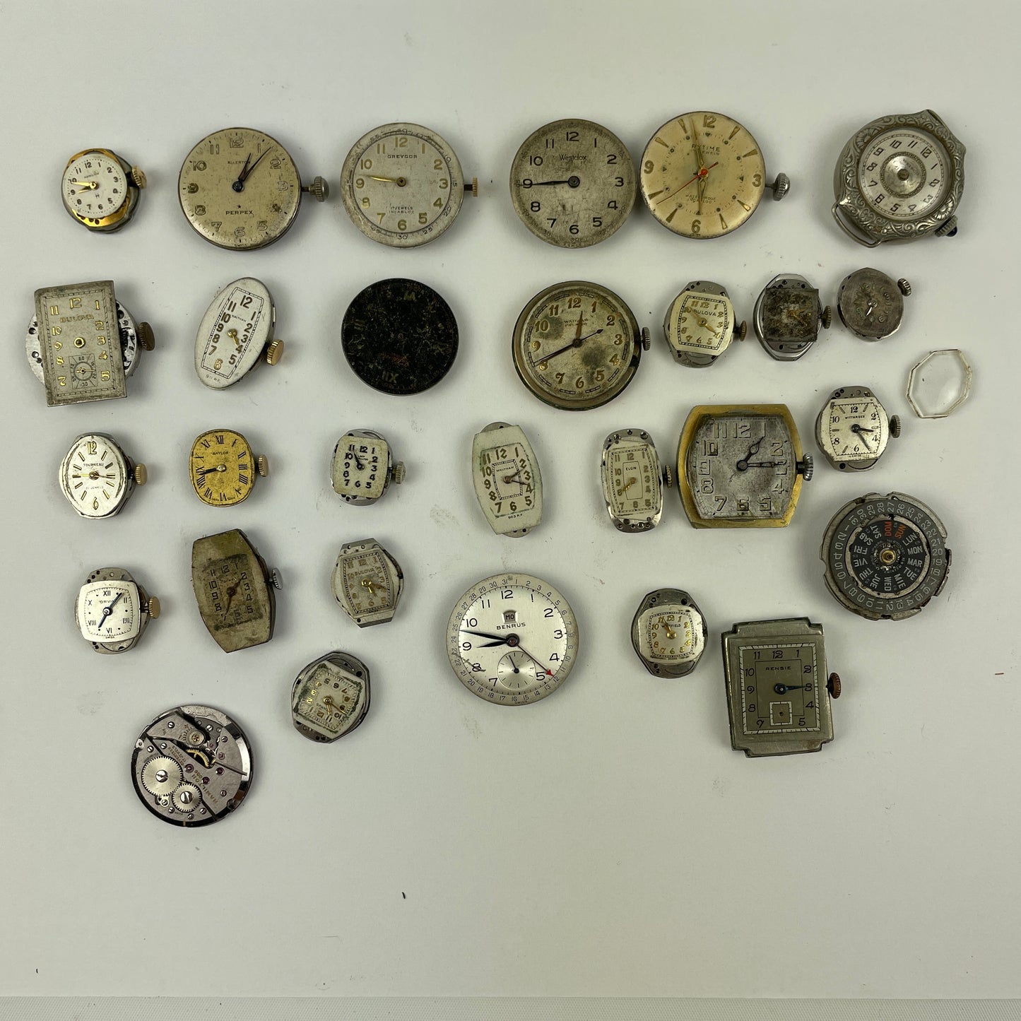 Oct Lot 73- Men’s and Ladies Wristwatch Movement Assortment