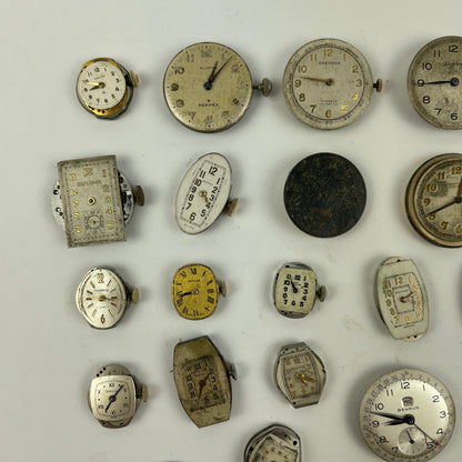 Oct Lot 73- Men’s and Ladies Wristwatch Movement Assortment