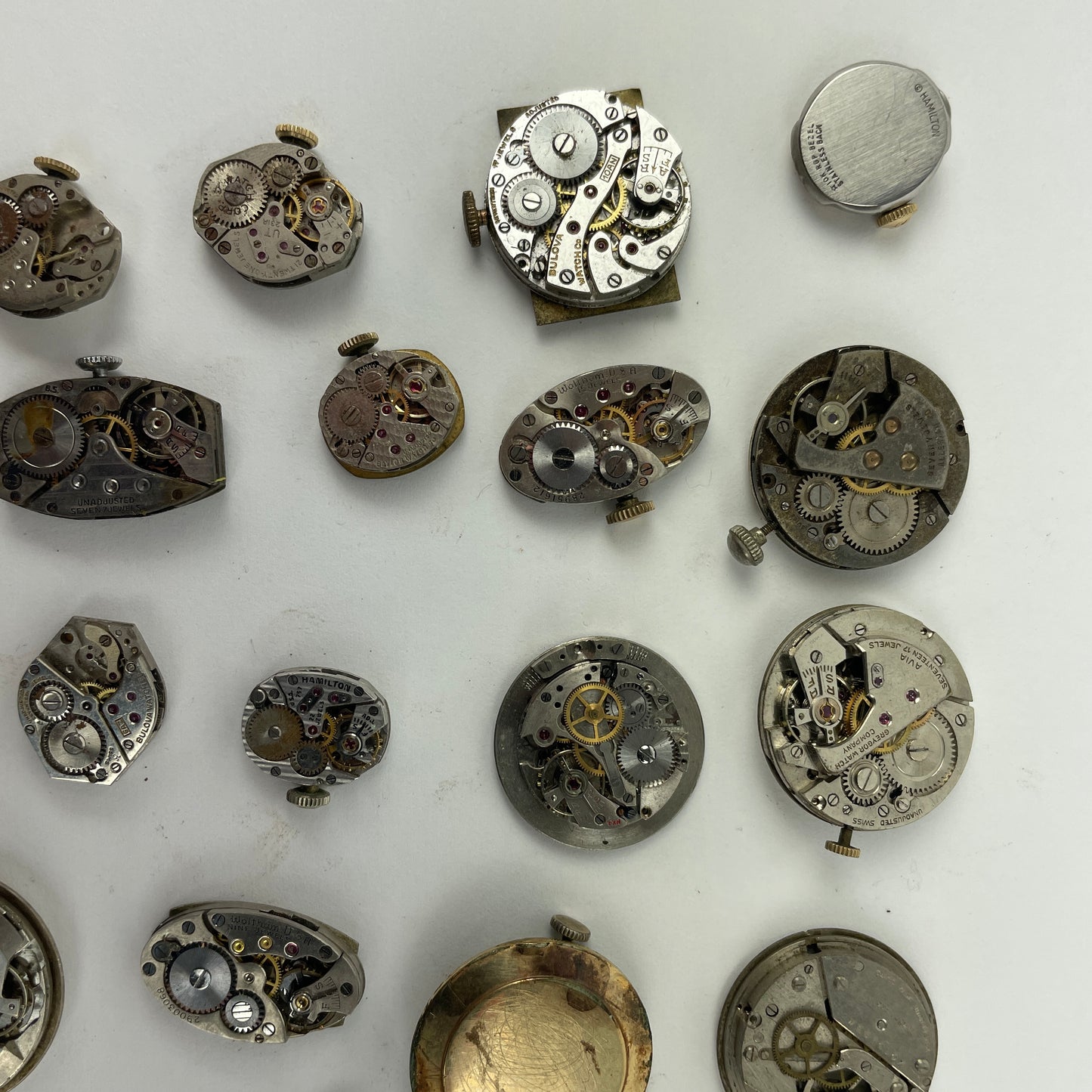 Oct Lot 73- Men’s and Ladies Wristwatch Movement Assortment