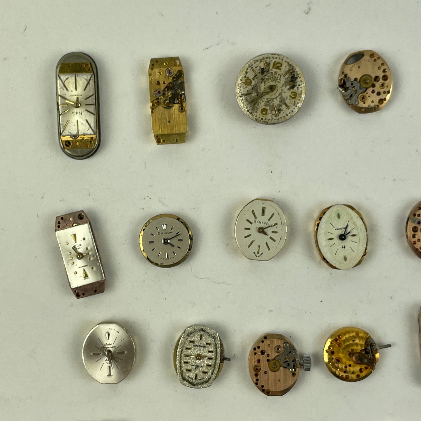 Oct Lot 28- American | Swiss | Mechanical Ladies Wristwatch Movements (22)