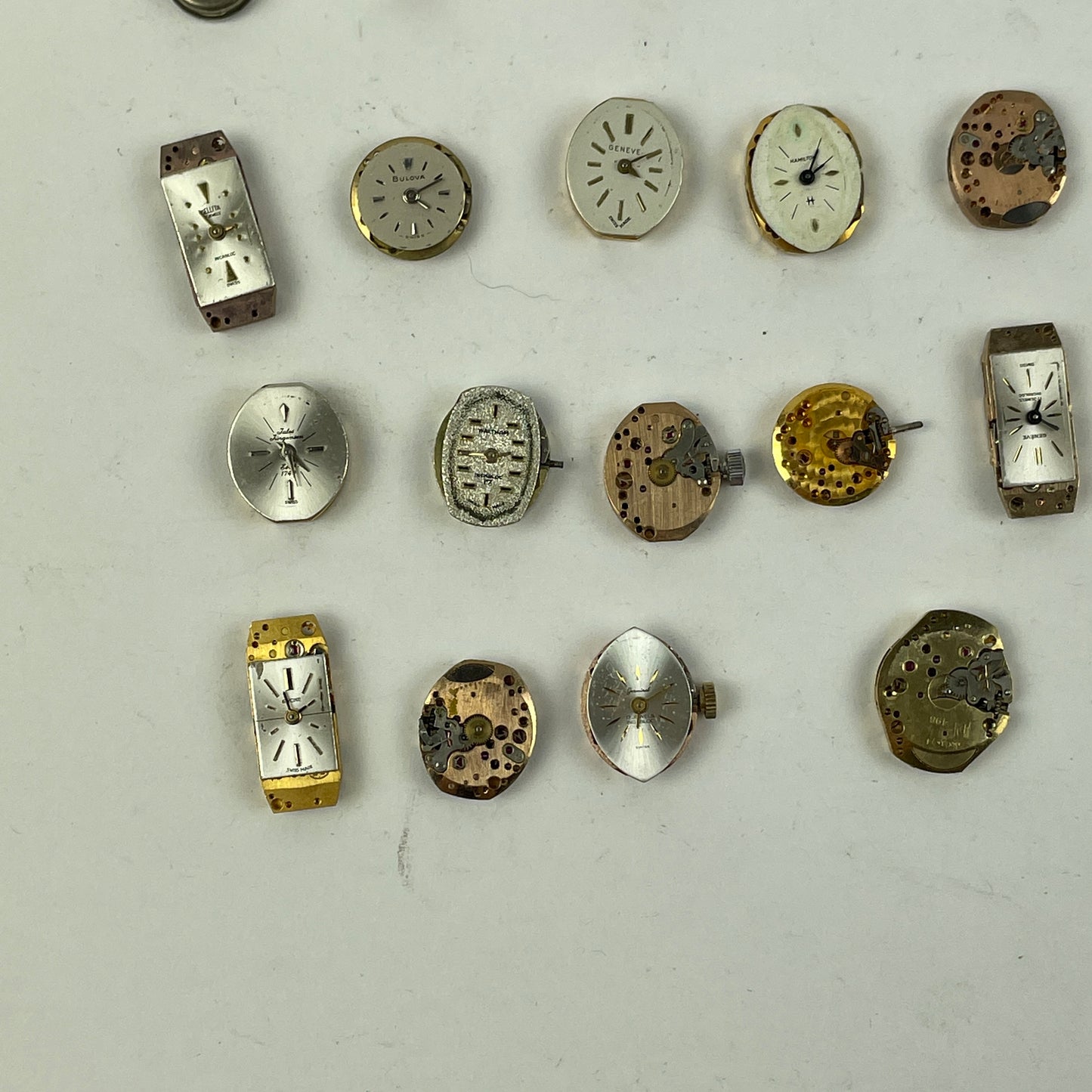 Oct Lot 28- American | Swiss | Mechanical Ladies Wristwatch Movements (22)