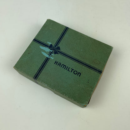 Oct Lot 21- Vintage Hamilton Pocket Watch Box