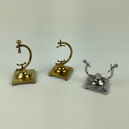 Oct Lot 33- Pocket Watch Display Stands set of (3)