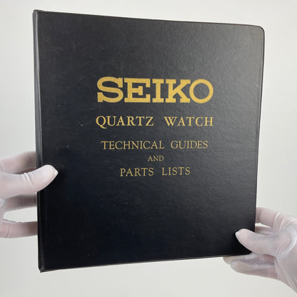 Nov Lot 49- SEIKO Quartz Watch Technical Guides and Parts Lists