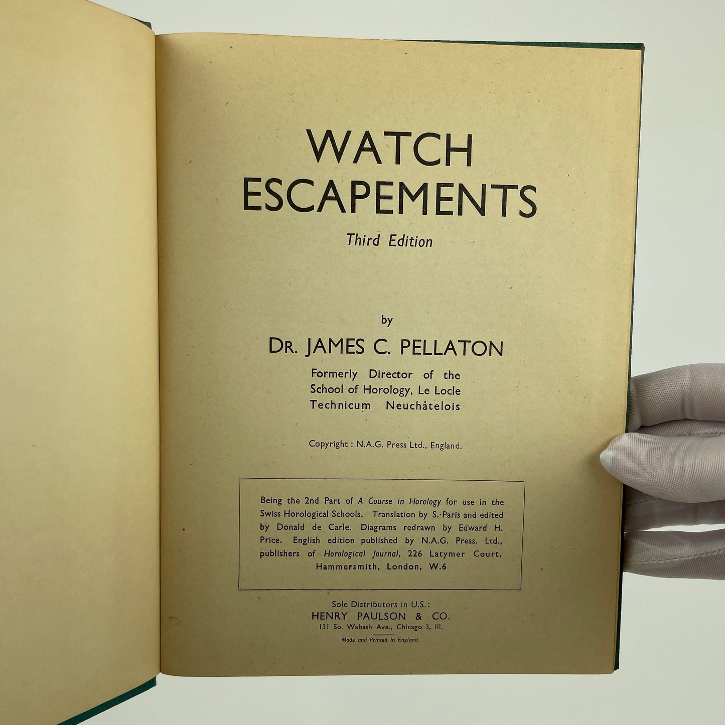 Nov Lot 80- Watch Escapements | Pellaton