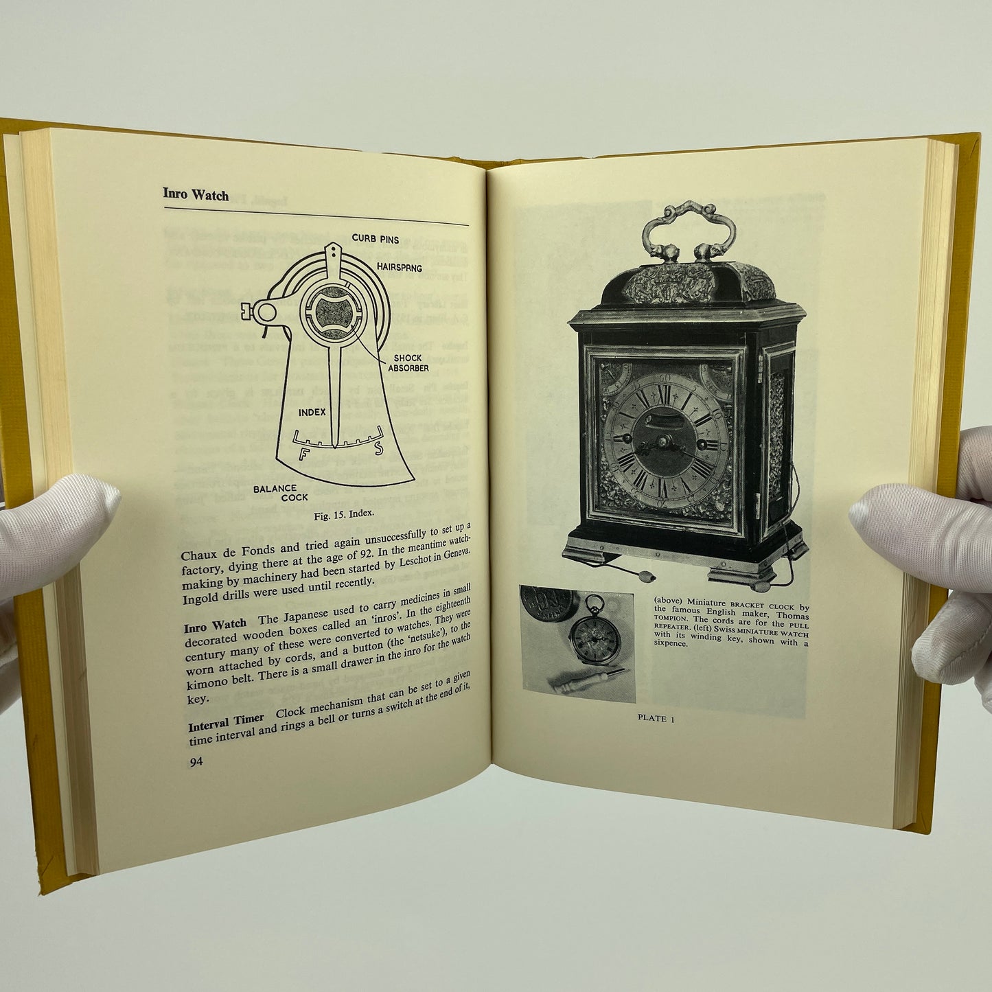 Nov Lot 54- Dictionary of Clocks and Watches | Bruton