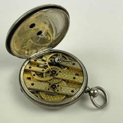 Nov Lot 16- Swiss Pocket Watch 18 Ligne