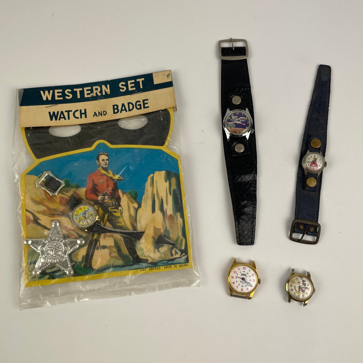 Nov Lot 42- Novelty Cartoon Wristwatches
