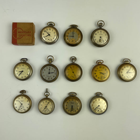 Nov Lot 25- Dollar Pocket Watch Assortment (13)