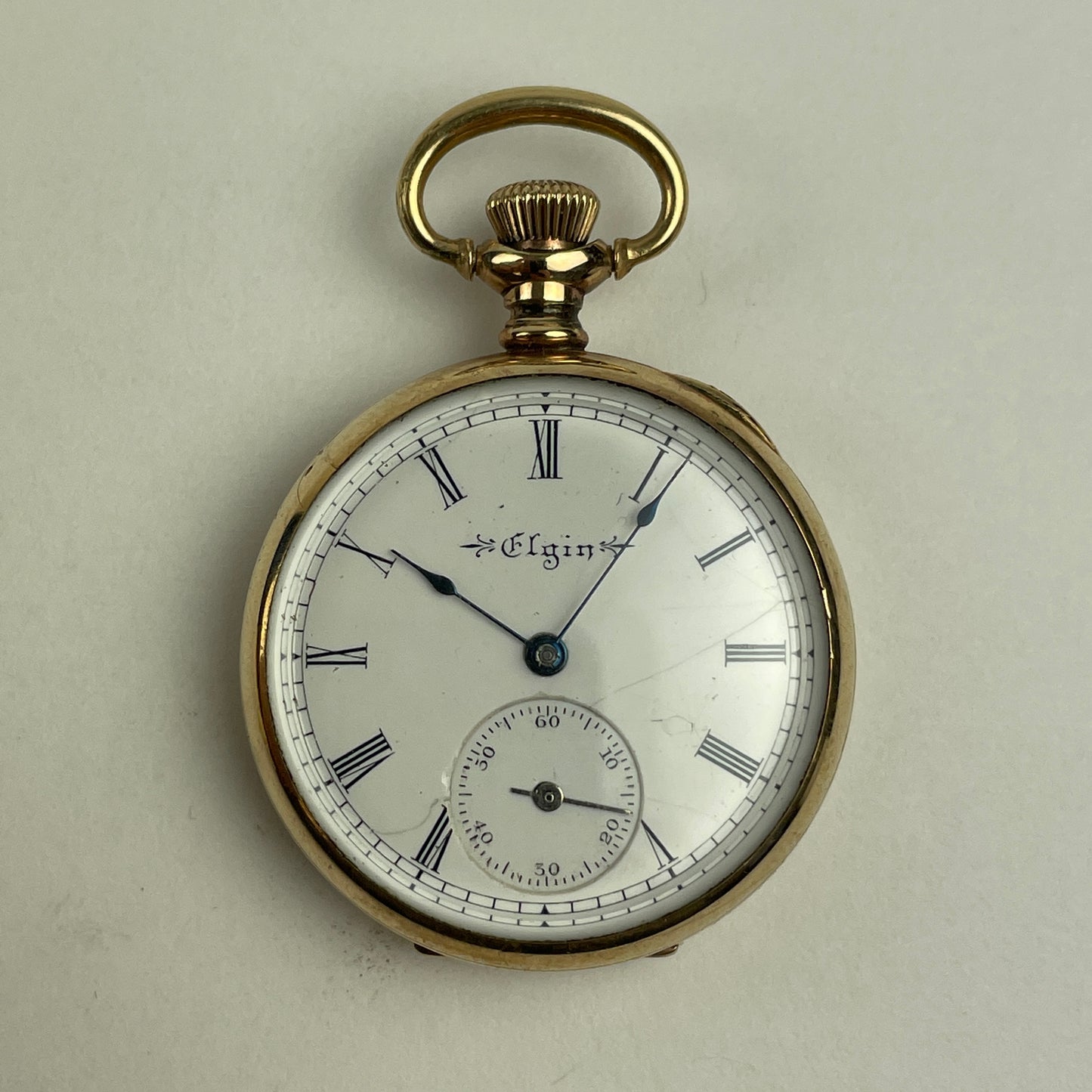 Nov Lot 14- Elgin|0s|203|Gold-Filled Pocket Watch