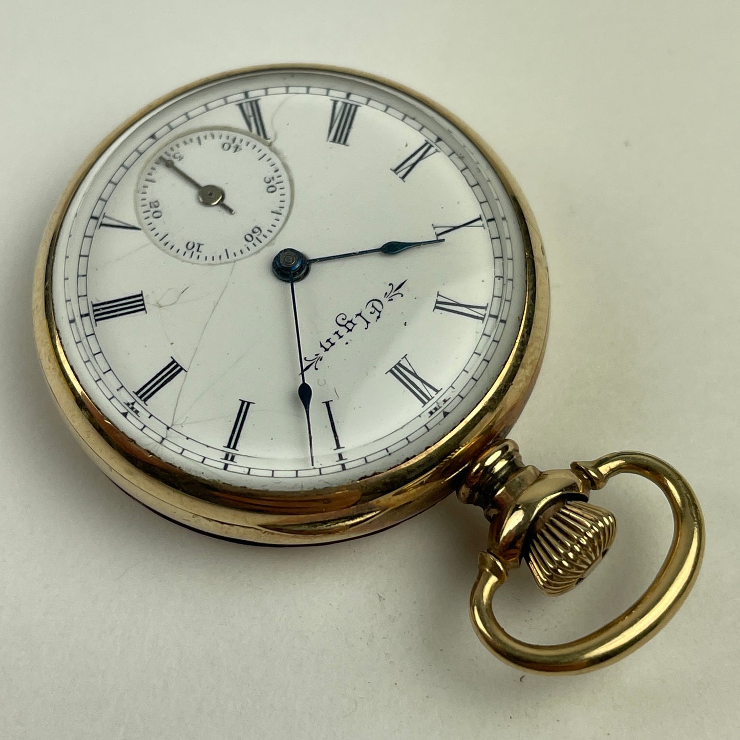 Nov Lot 14- Elgin|0s|203|Gold-Filled Pocket Watch