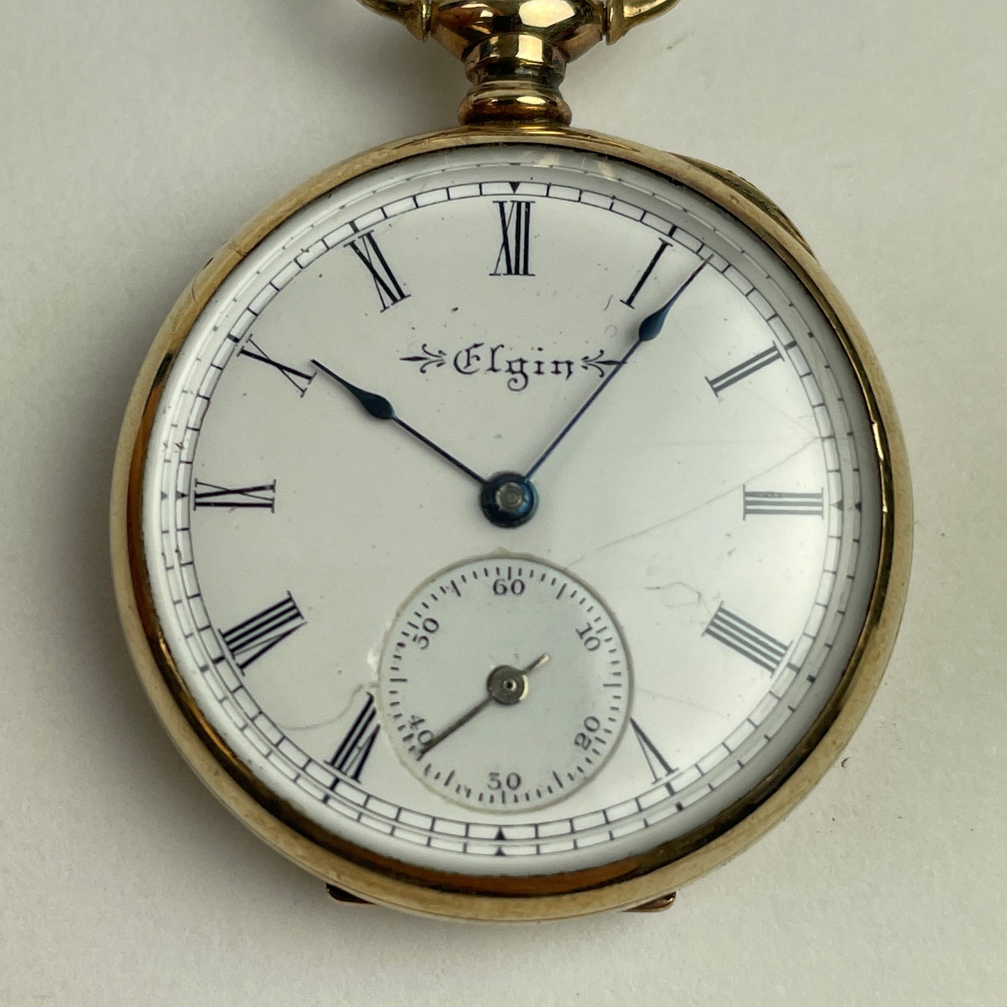 Nov Lot 14- Elgin|0s|203|Gold-Filled Pocket Watch