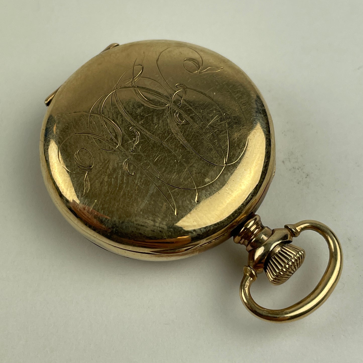 Nov Lot 14- Elgin|0s|203|Gold-Filled Pocket Watch