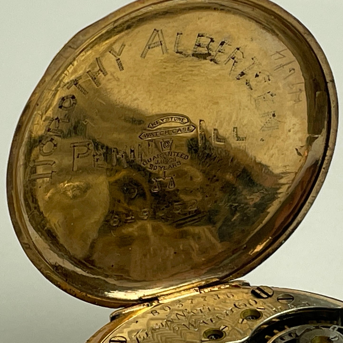 Nov Lot 14- Elgin|0s|203|Gold-Filled Pocket Watch