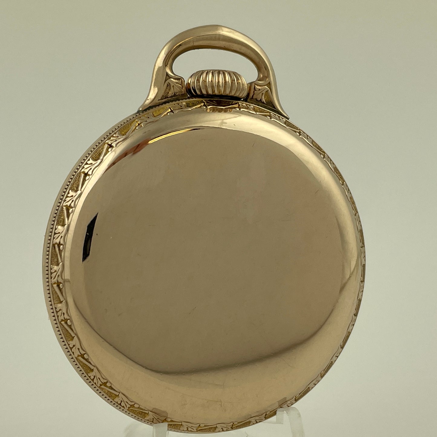 Elgin 16 Size “B. W. RAYMOND MODEL” Signed Pocket Watch YGF Case