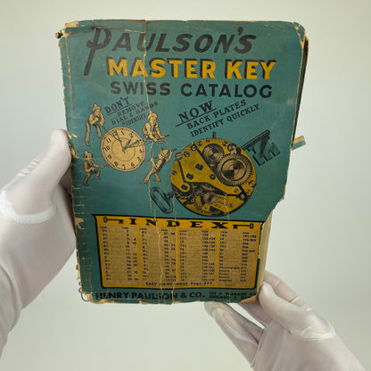 Paulson’s “MASTER KEY" Swiss Catalog
