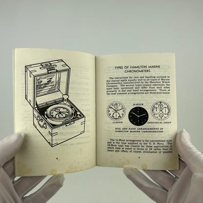 Hamilton Marine Chronometer Care Manual