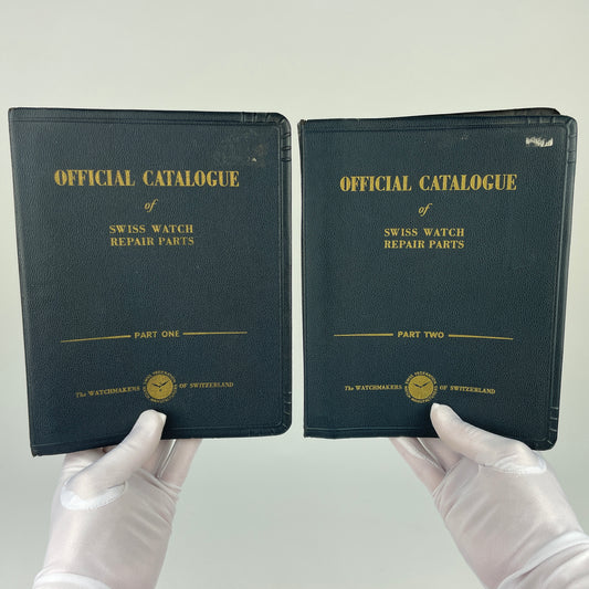 Official Catalog of Swiss Watch Parts Volumes 1 & 2