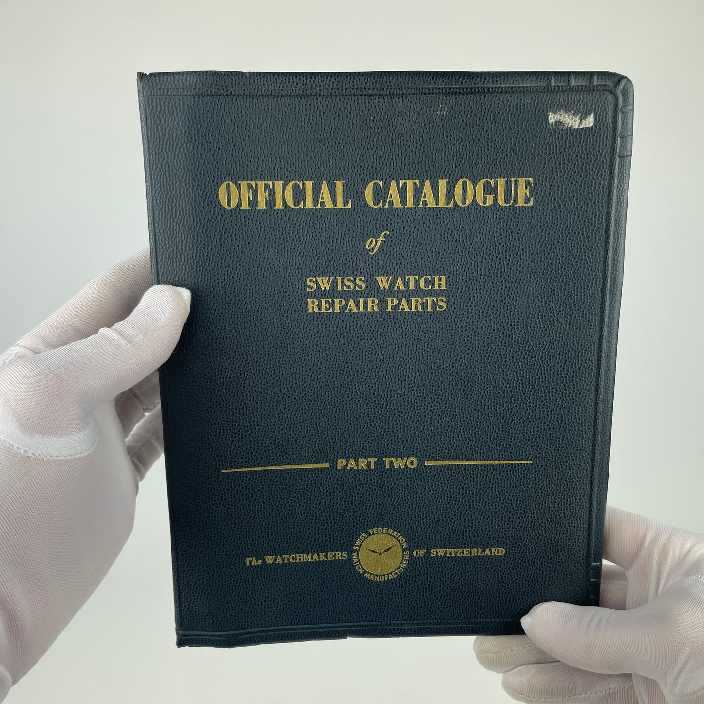 Official Catalog of Swiss Watch Parts Volumes 1 & 2
