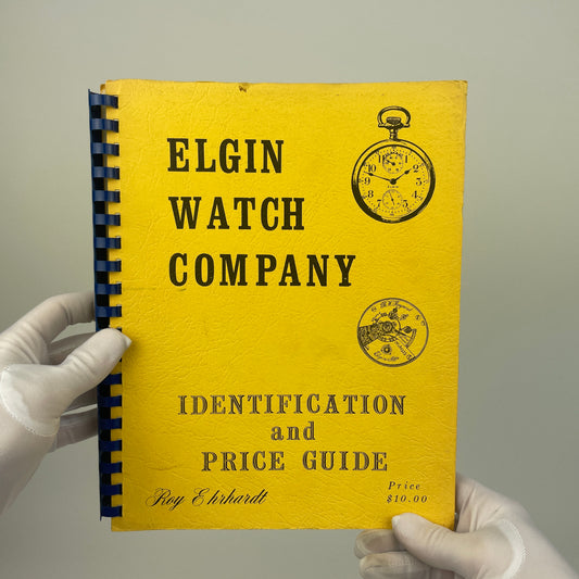 Jan Lot 6- Elgin Watch Co. Complete Identification and Price Catalog
