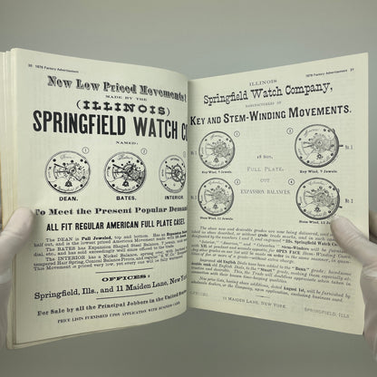 Jan Lot 7- Illinois Watch Co. Complete Identification and Price Catalog