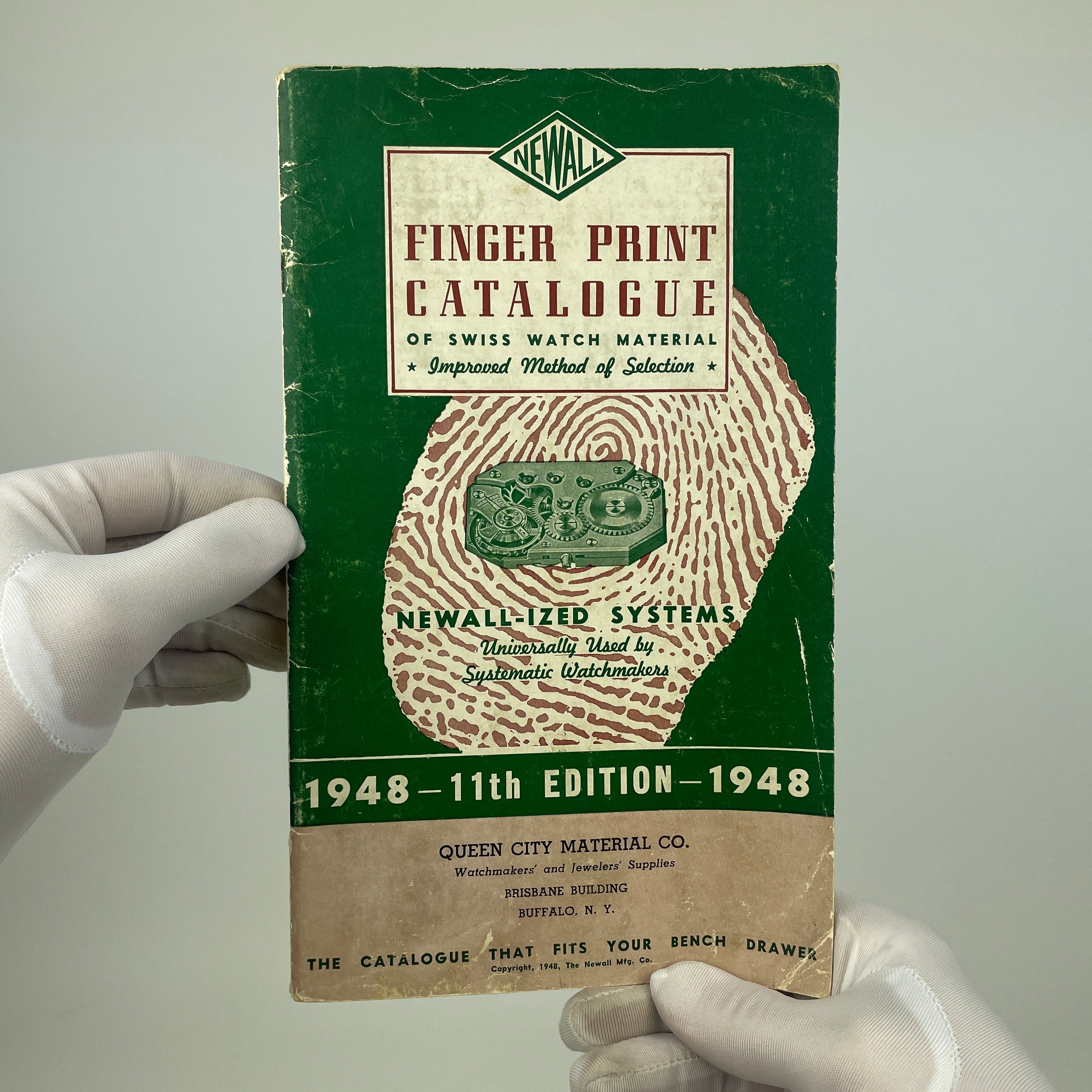 Jan Lot 13 Marshall & Newall Fingerprint Catalog & Handy Parts Catalo