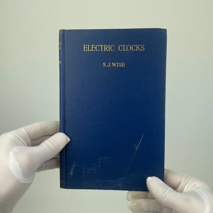 Jan Lot 56- Electric Clocks by S.J. Wise