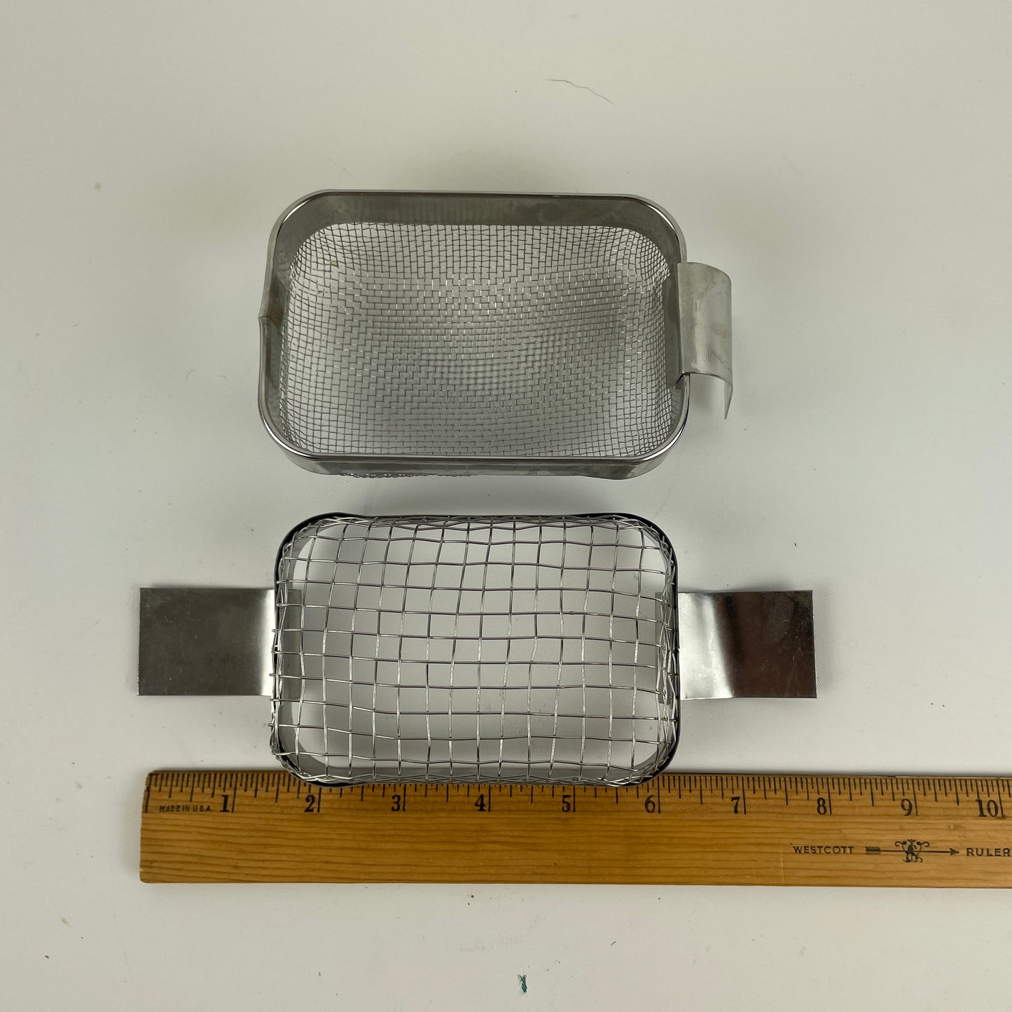 Jan Lot 46- Watchmaker’s Pair of Ultrasonic Wire Baskets