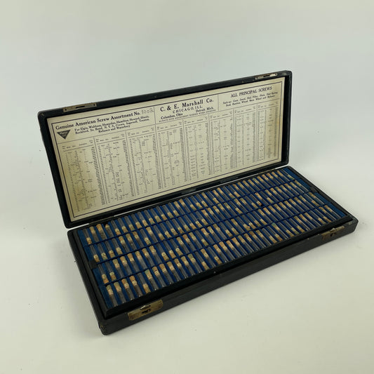 Jan Lot 51- Watchmaker's 19th Century Marco Watch Screw Assortment