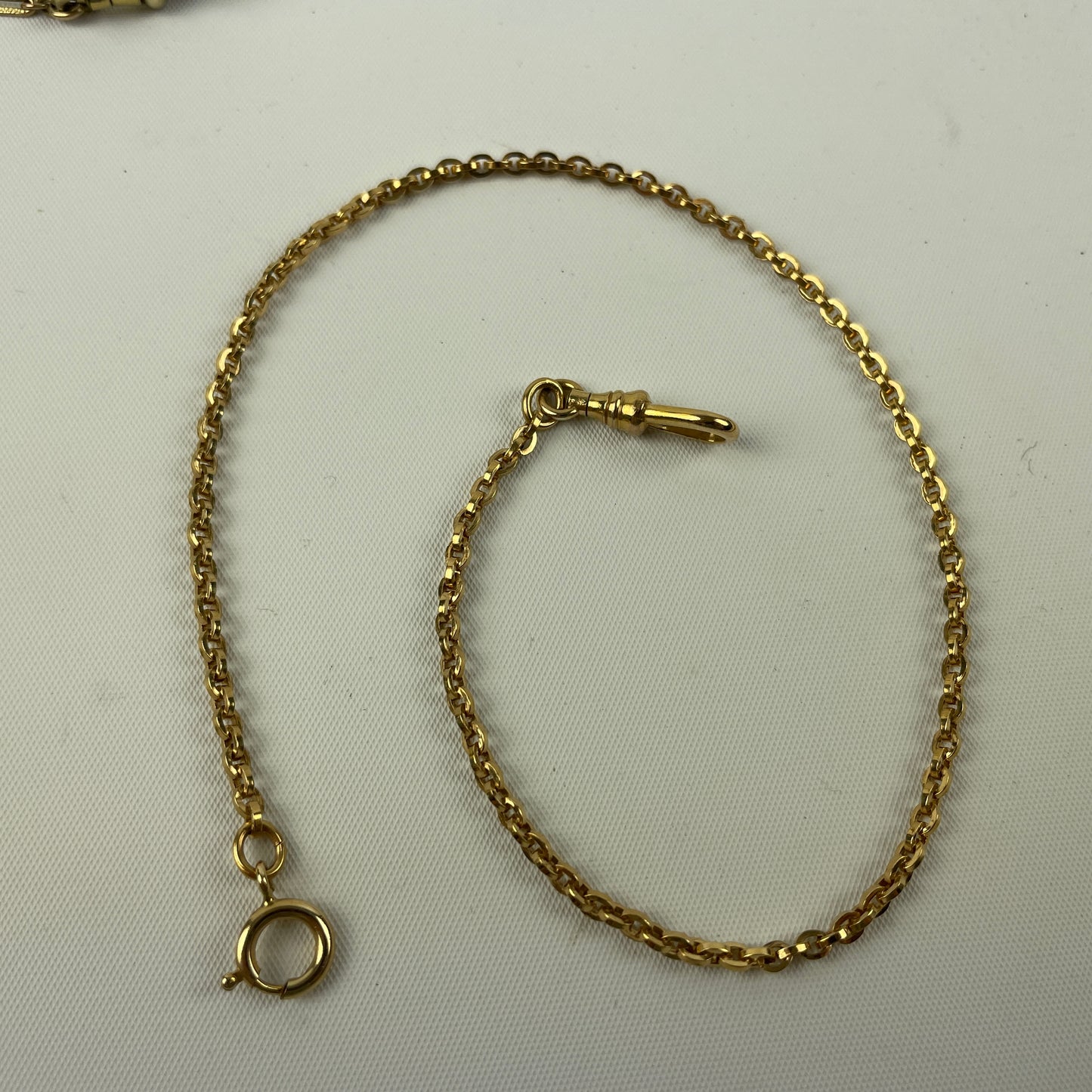 Jan Lot 67- Three Antique YGF Men's Pocket Watch Chains