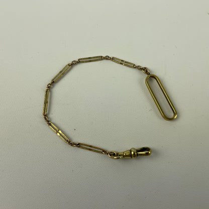 Jan Lot 67- Three Antique YGF Men's Pocket Watch Chains