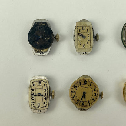 Jan Lot 72- Hamilton Ladies' Vintage Mechanical Wristwatch Movements