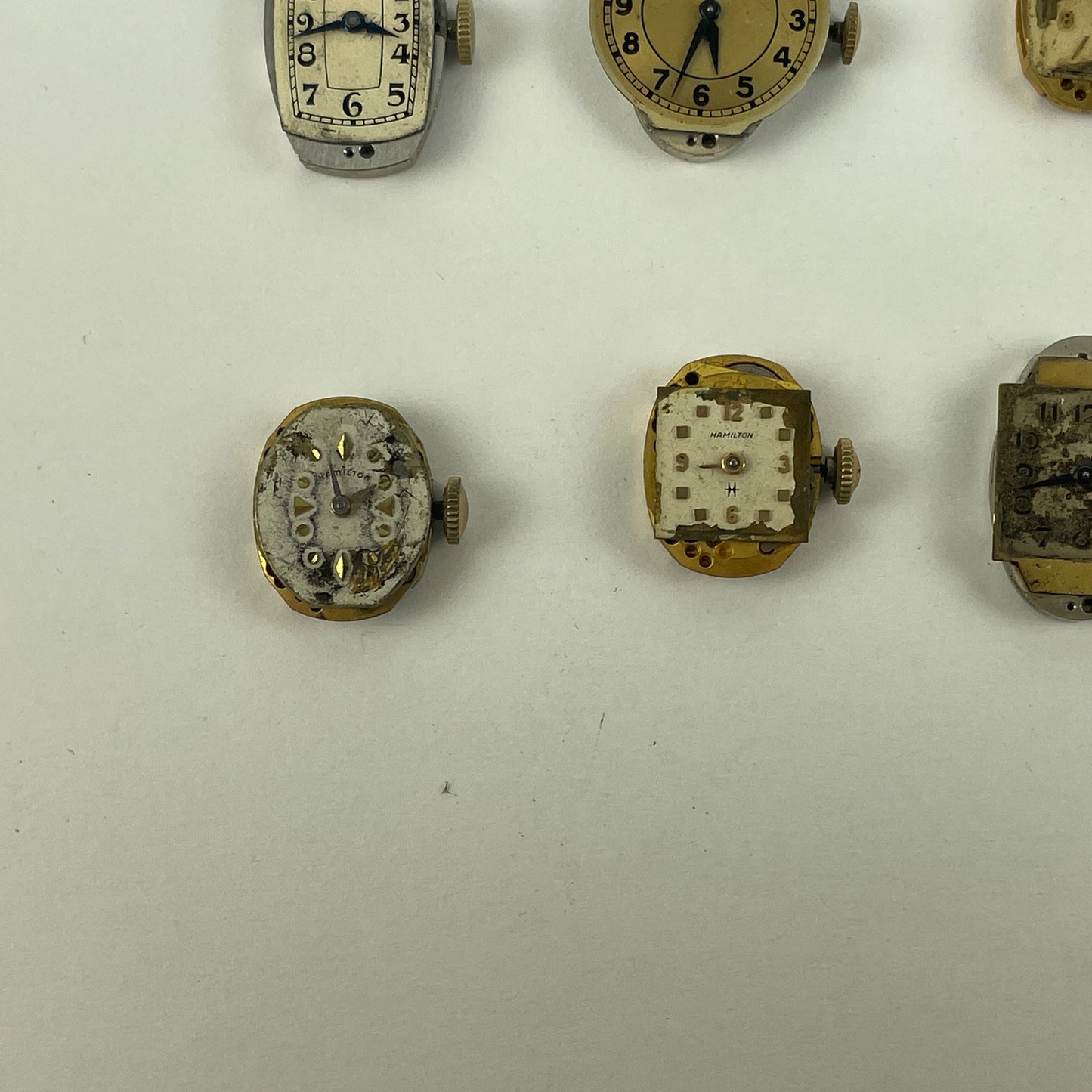 Jan Lot 72- Hamilton Ladies' Vintage Mechanical Wristwatch Movements