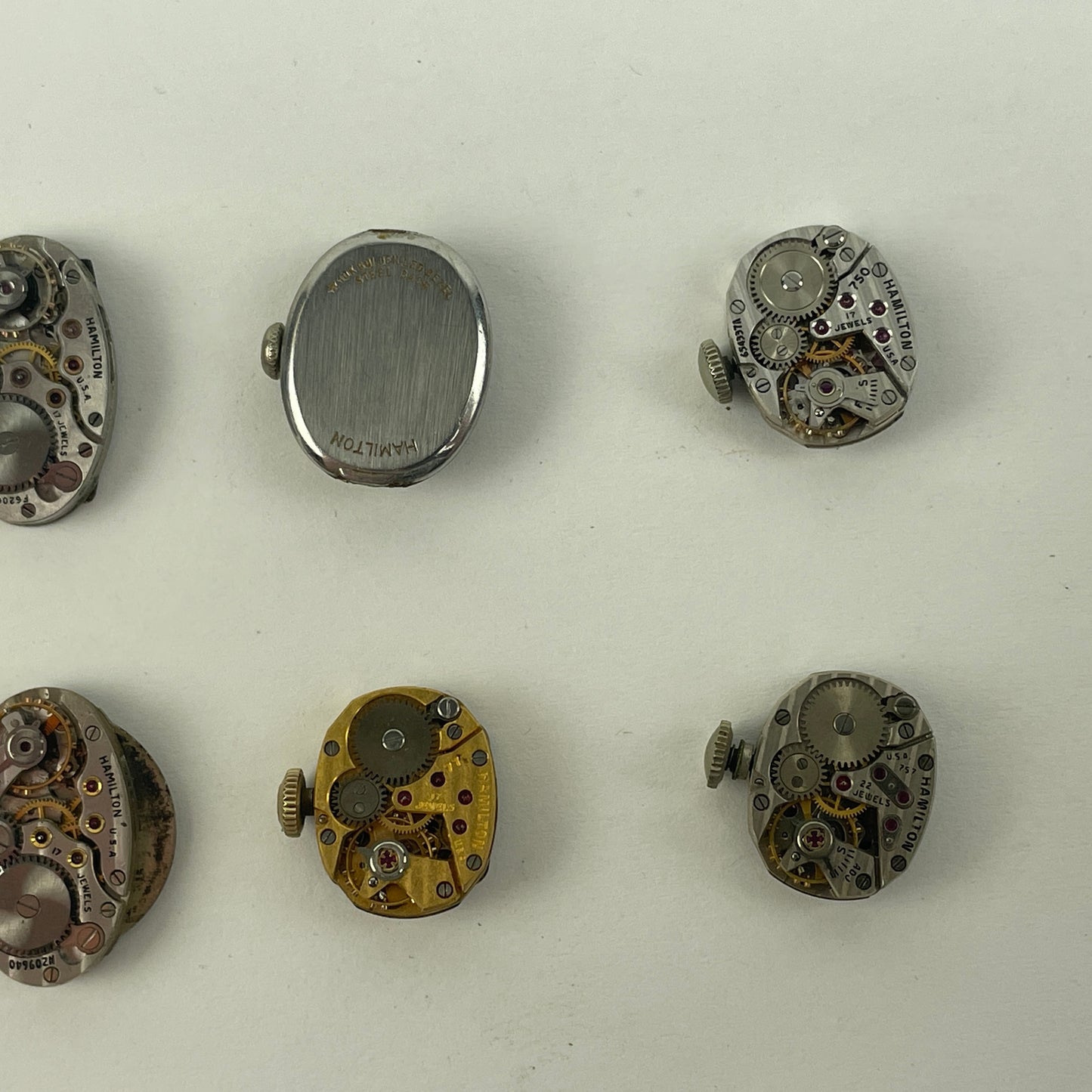 Jan Lot 72- Hamilton Ladies' Vintage Mechanical Wristwatch Movements