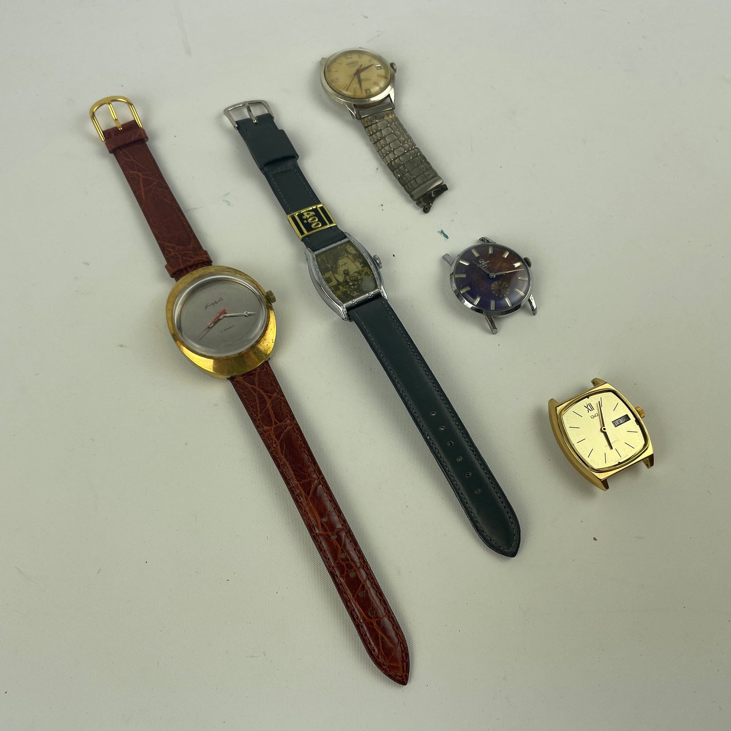 Jan Lot 74- Men’s Vintage Mechanical Manual Wind & Automatic Wristwatches