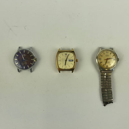 Jan Lot 74- Men’s Vintage Mechanical Manual Wind & Automatic Wristwatches