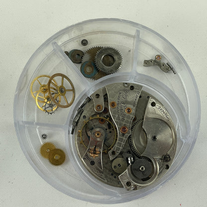 Jan Lot 84- Waltham Pair of 16 Size Pocket Watch Disassembled Movements