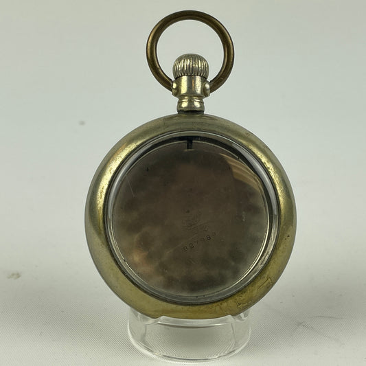 Jan Lot 88- American 18 Size Nickel Open Face Pocket Watch Case