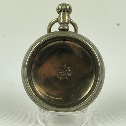 Jan Lot 90- American 18 Size Nickel Open Face Pocket Watch Case