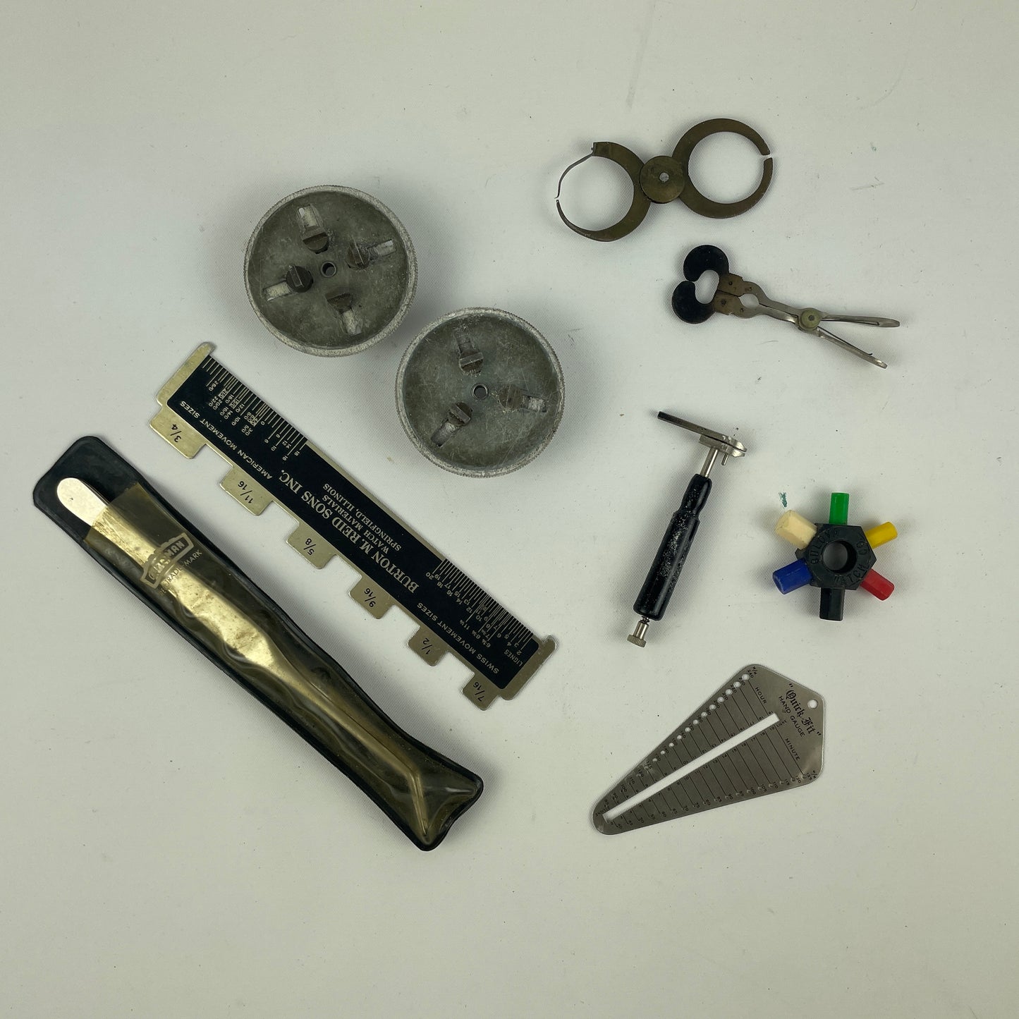 Jan Lot 93- Watchmaker’s Set of Miscellaneous Bench Tools