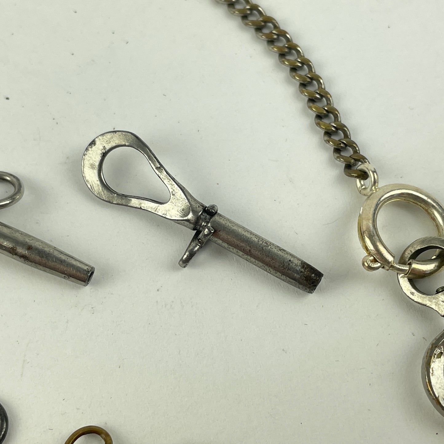 Jan Lot 110- Six English Antique Pocket Watch Keys