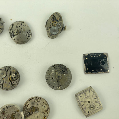 Jan Lot 118- Gruen & Swiss Vintage Mechanical Men’s Wristwatch Movements