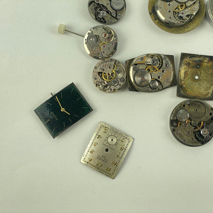 Jan Lot 118- Gruen & Swiss Vintage Mechanical Men’s Wristwatch Movements