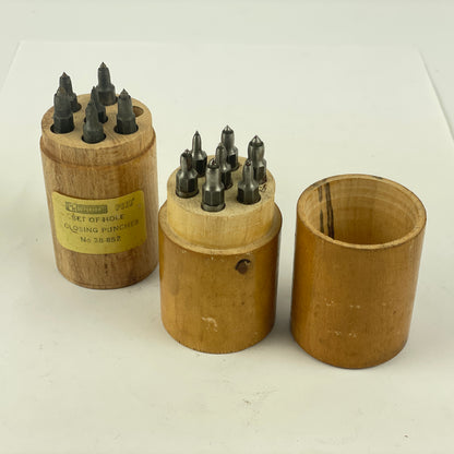 Jan Lot 121- Pair of Clockmaker’s Clock Hole Closing Punches