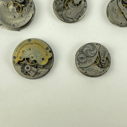 Jan Lot 137- Elgin, Seth Thomas & Other American Pocket Watch Movements