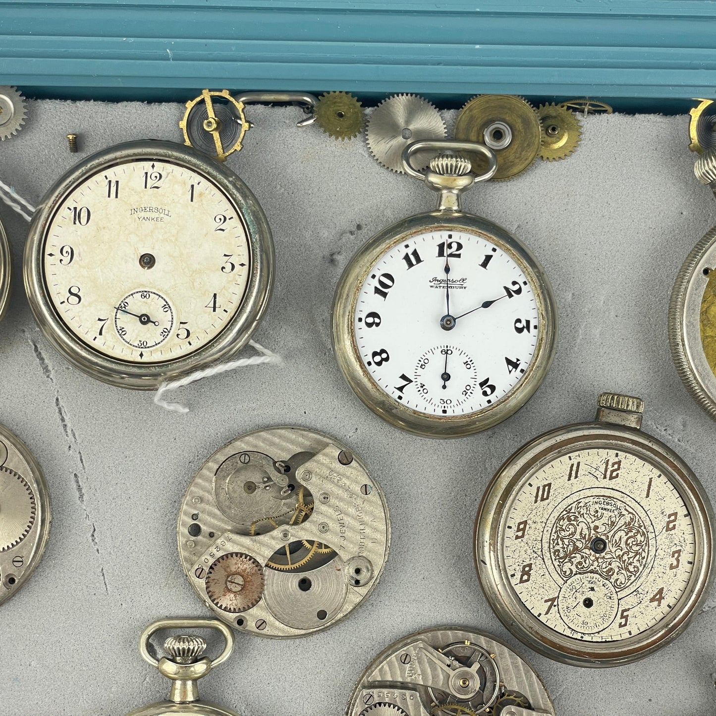 Jan Lot 148- Selection of Twelve Pocket Watches & Parts