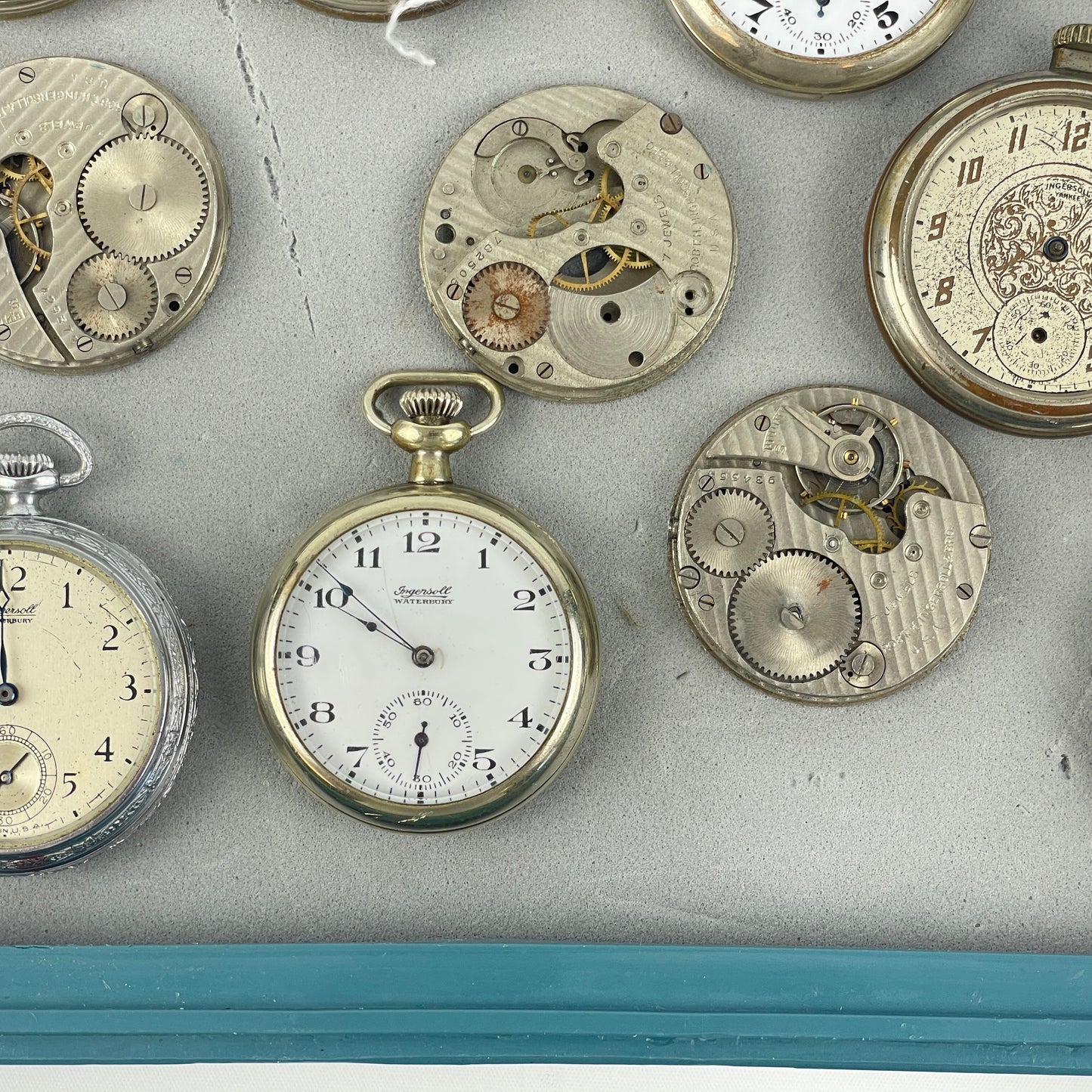 Jan Lot 148- Selection of Twelve Pocket Watches & Parts