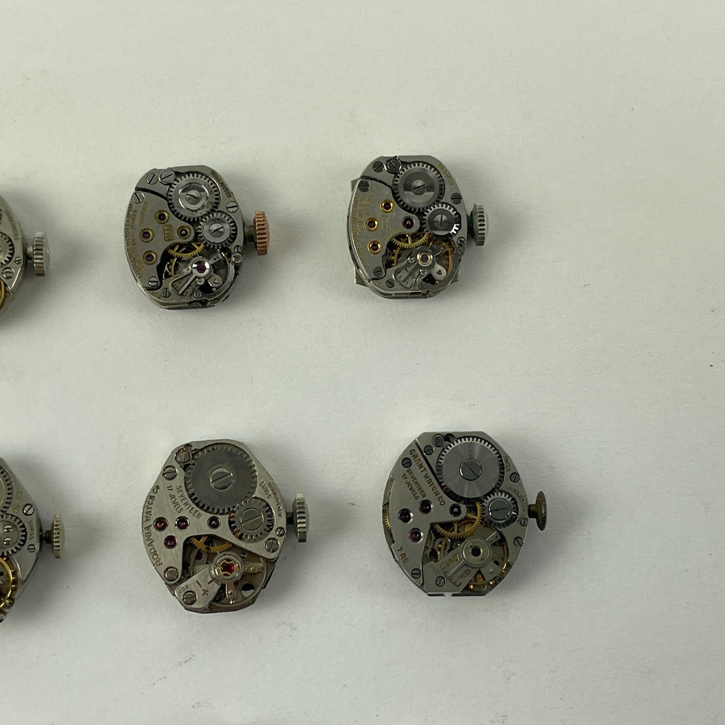 Lot 55- Swiss Ladies' Fancy Mechanical Wristwatch Movements